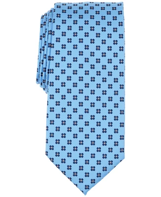 Club Room Men's Dovekie Box-Pattern Tie, Exclusively at Macy's