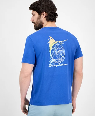 Tommy Bahama Men's Marlin Wave Graphic T-Shirt