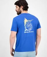 Tommy Bahama Men's Marlin Wave Graphic T-Shirt