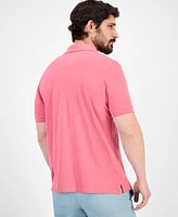Tommy Bahama Men's Portola Point Space-Dyed Stripe Polo Shirt