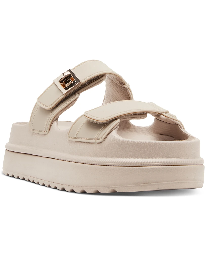 Steve Madden Women's Bigschmona Platform Wedge Sandals