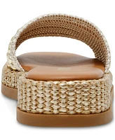 Steve Madden Women's Boardwalk Espadrille Slide Sandals