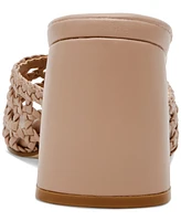Steve Madden Women's Mania Woven Block-Heel Sandals