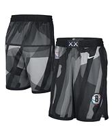 Nike Men's Silver Brooklyn Nets 2024/25 City Edition Swingman Shorts