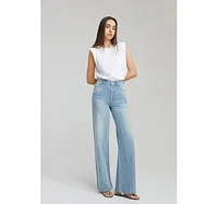 Hey Joanie Women's Angeles High Rise Baggy Jeans
