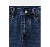 Manhattan High Rise Straight Ankle Jeans