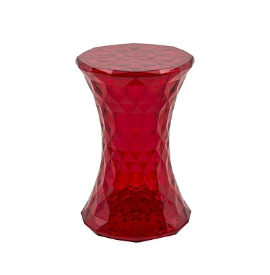 Diamond Shaped Modern Vanity Clio Stool/Side Table
