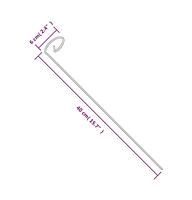 Garden Plant Stakes 20 pcs Dark Green 15.7" Steel