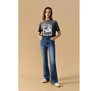 Barbara High Rise Bootcut Jeans
