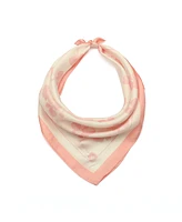 Kate Spade New York Women's Spring Pansies Silk Bandana Scarf