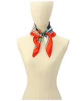 Kate Spade New York Women's Shrimp Shack Silk Bandana Scarf