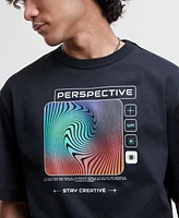 Mode of One Men's Perspective Relaxed-Fit Graphic T-Shirt, Exclusively at Macy's