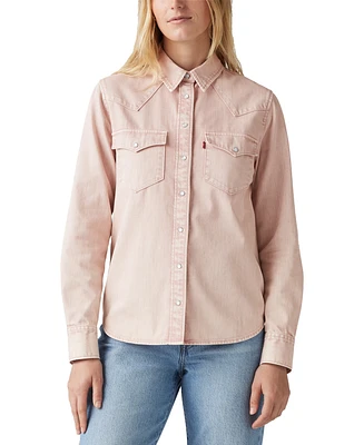 Levi's Women's The Ultimate Western Cotton Denim Shirt