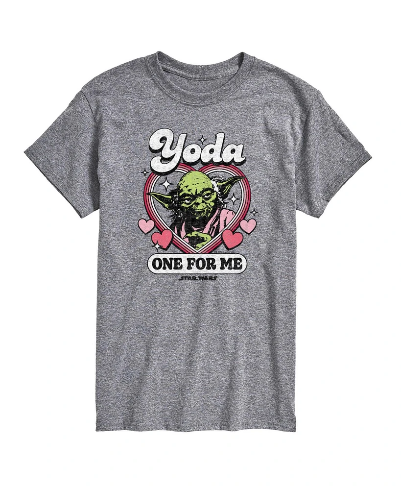 Airwaves Men's Star Wars Yoda One Short Sleeve T-Shirt