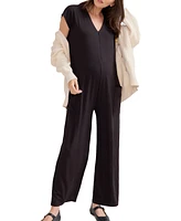 Hatch Collection Maternity The Charlotte Nursing Friendly Jumpsuit