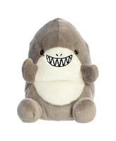 Aurora Small Party Sized Chomps Shark Palm Pals Adorable Plush Toy Gray 8"