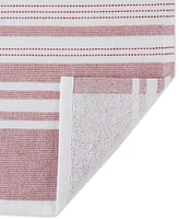 Design Imports Asst French Terry Cotton Dishtowel 3 Pack Set, 18" x 28"