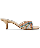 Steve Madden Women's Cary Strappy Kitten-Heel Mule Sandals