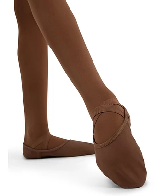 Capezio Girls Hanami Canvas Narrow Ballet Shoe