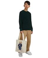 Polo Ralph Lauren Kids Polo Bear Canvas Tote Bag
