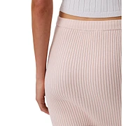 Calvin Klein Jeans Women's Rib-Knit Midi Skirt