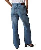 Calvin Klein Jeans Women's 90s Straight-Leg Rigid