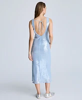 Kenneth Cole Women's Sequined Midi Dress