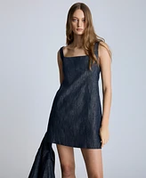 Kenneth Cole Women's Open-Back Shift Dress