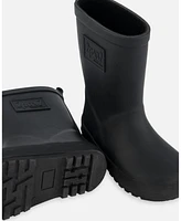 Deux par Kids Unisex Rain Boots Black