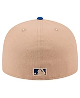 New Era Men's Khaki Toronto Blue Jays 59FIFTY Fitted Hat