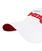 '47 Brand Women's White Alabama Crimson Tide Pensacola Clean Up Adjustable Hat