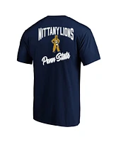 Fanatics Men's Navy Penn State Nittany Lions Big Tall 2-Hit T-Shirt