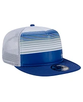 New Era Men's Royal Los Angeles Dodgers Team Horizon 9FIFTY A-Frame Trucker Snapback Hat