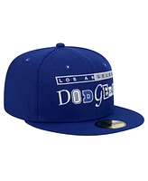 New Era Men's Royal Los Angeles Dodgers Ransom 59FIFTY Fitted Hat