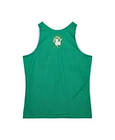 Mitchell & Ness Men's Kelly Green Boston Celtics Hardwood Classics Reversible Mesh Practice Jersey