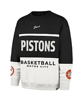 '47 Brand Men's and Women's Black Detroit Pistons 2024/25 City Edition On Five Maximalist Pullover Sweatshirt