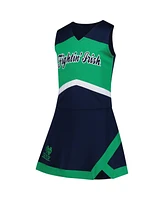 Outerstuff Big Girls Navy Notre Dame Fighting Irish Cheer Captain Jumper Dress