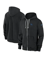 Nike Men's Black Tennessee Titans Sideline Performance Full-Zip Hoodie Jacket