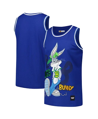 Freeze Max Men's Royal Looney Tunes Hip Hop Bugs Basketball Jersey