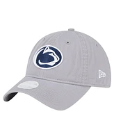 New Era Women's Gray Penn State Nittany Lions Logo 9TWENTY Adjustable Hat