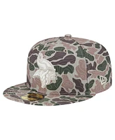 New Era Men's Camo Minnesota Vikings Geo 59FIFTY Fitted Hat