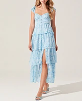 Astr the Label Women's Midsummer Tiered Maxi Dress