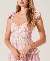 Astr the Label Women's Midsummer Tiered Maxi Dress