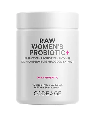 Codeage Raw Women s Probiotic+ Supplement