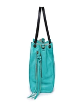 Old Trend Women's Genuine Leather Daisy Tote Bag