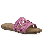 Cliffs by White Mountain Women's Fraly Slide Slip-On Sandals
