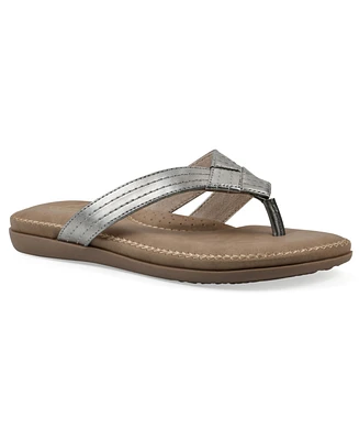 Cliffs by White Mountain Women's Fateful Thong Slip-On Sandals