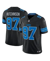 Nike Men's Aidan Hutchinson Black Detroit Lions 2nd Alternate Vapor F.u.s.e. Limited Jersey