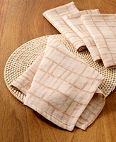 Oake Dye Natural Napkins, Set of 4, Exclusively at Macy's