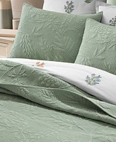 Charter Club Trapunto Vine 3-Pc. Quilt Set, Full/Queen, Exclusively at Macy's